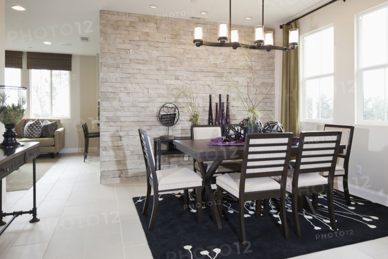 Dining table in middle class house