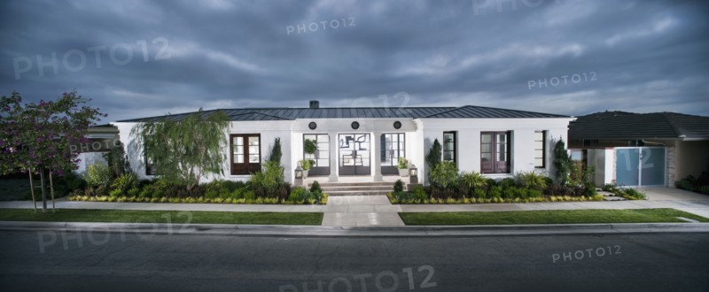 Front exterior modern home