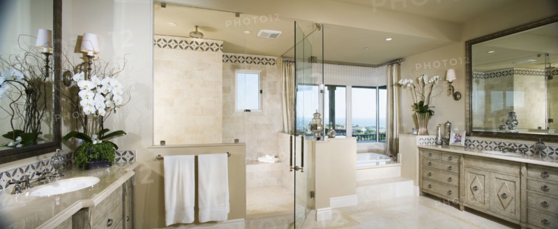 Large master bathroom