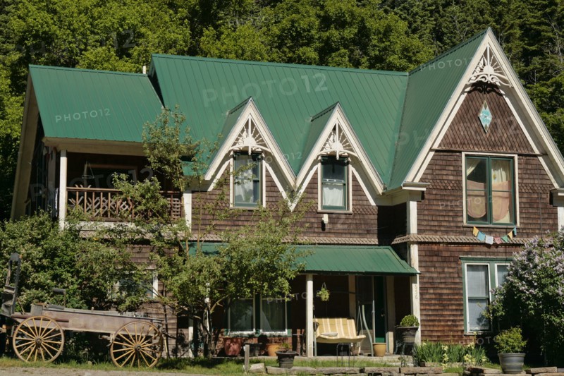 Front exterior shingle style home