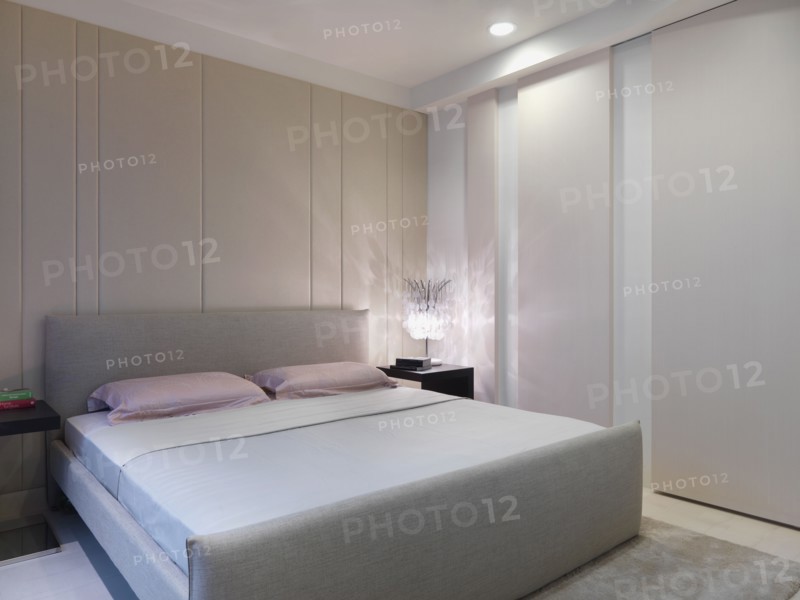 Simple modern bedroom