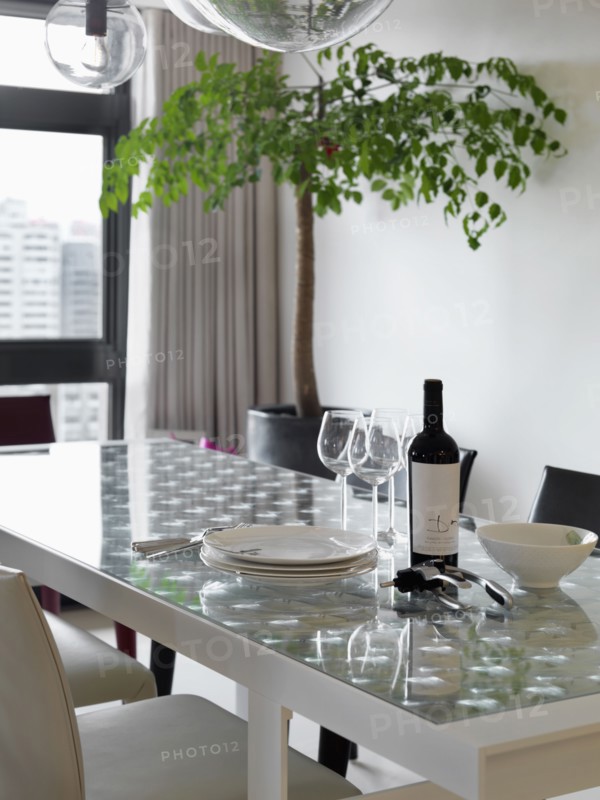 Modern dining room table