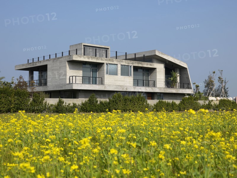 Exterior of modern home