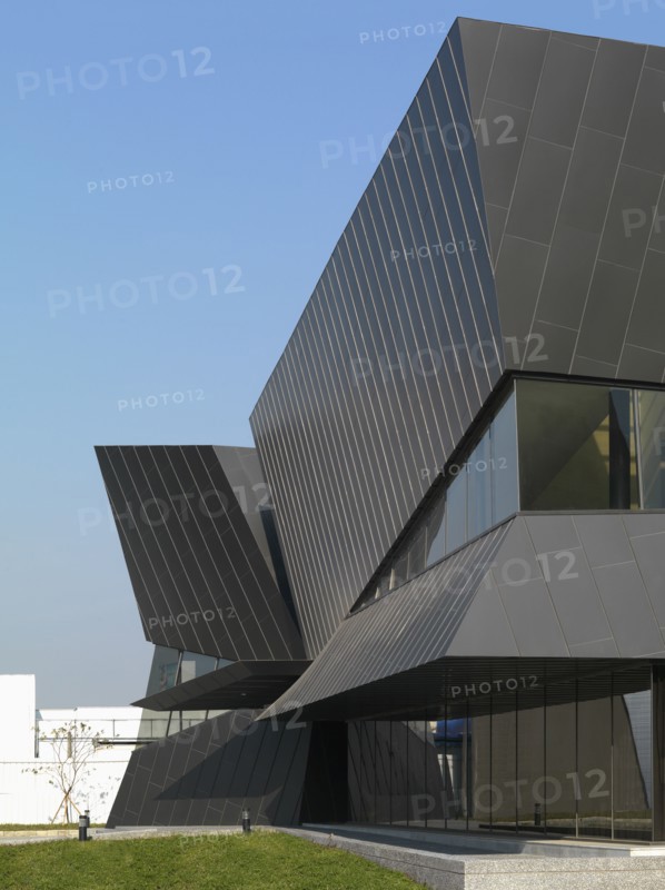 Exterior modern building