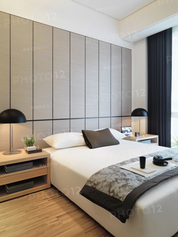 Balanced modern bedroom