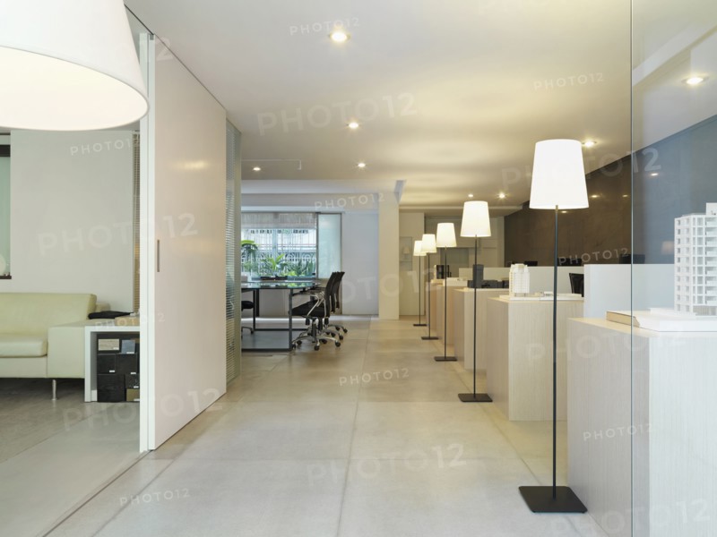 Interior of modern office space
