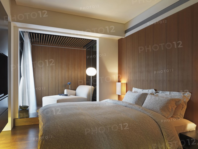 Master bedroom with sitting area