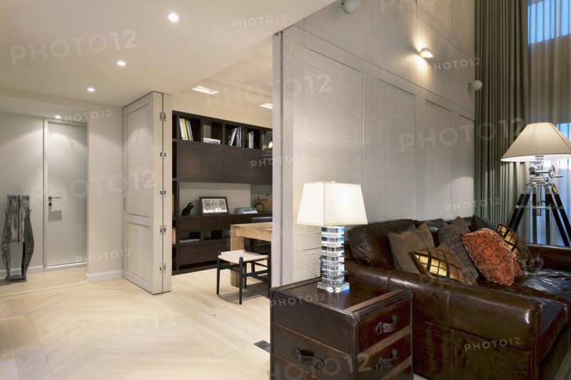 Interior view of modern home