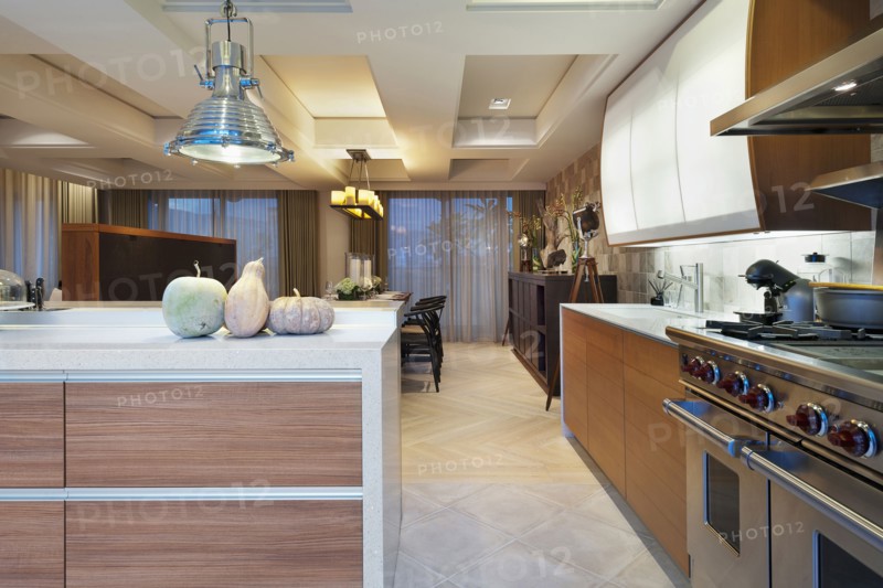 Kitchen in modern home