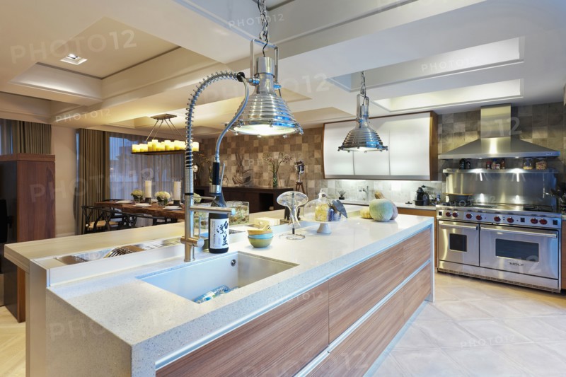 Kitchen in modern home