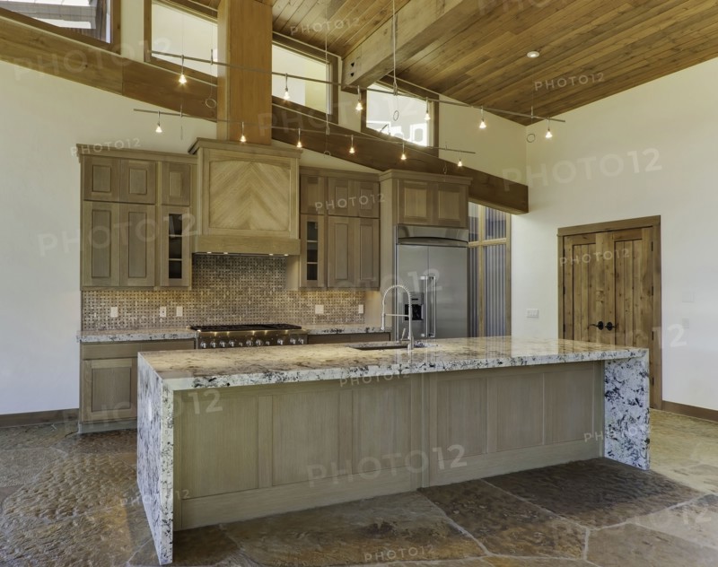 Large open kitchen