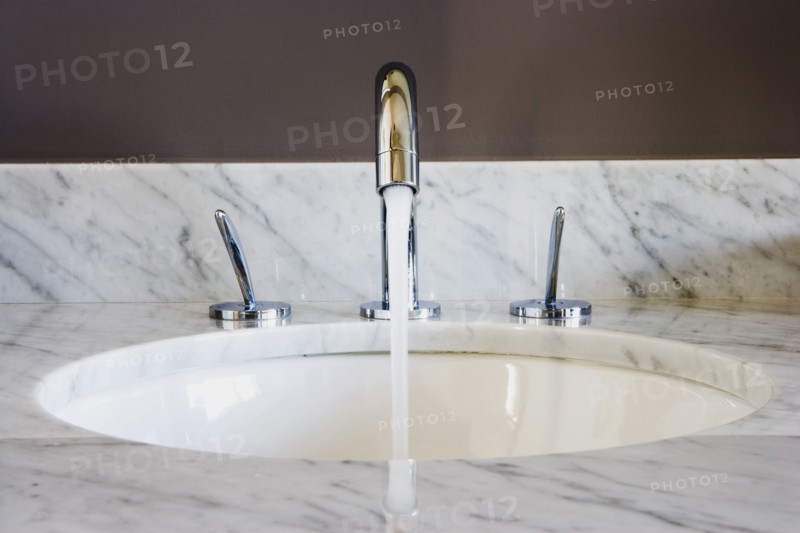 Bathroom Sink and Faucet