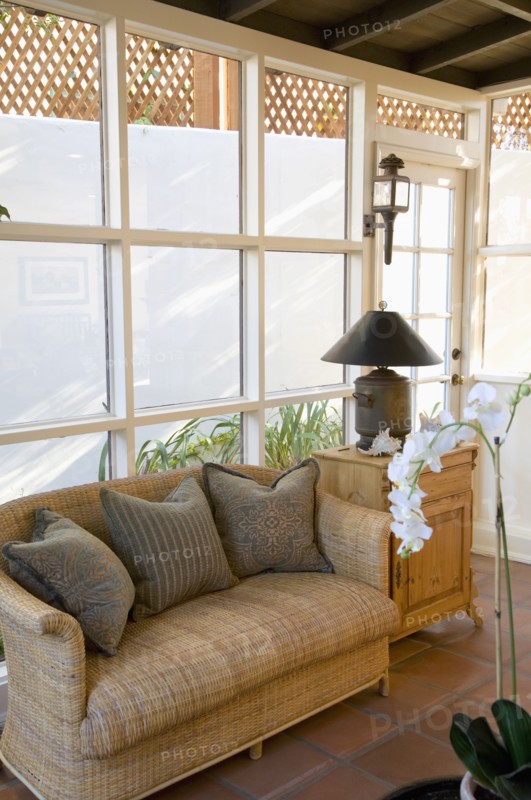 Sofa in Front of Window
