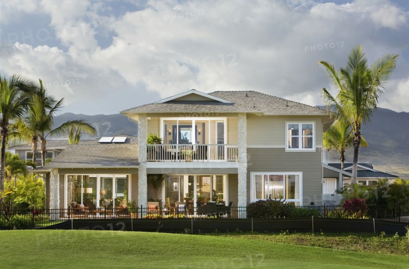 Rear Exterior of Craftsman Style House