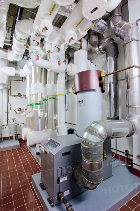 Chiller system at science classroom of university