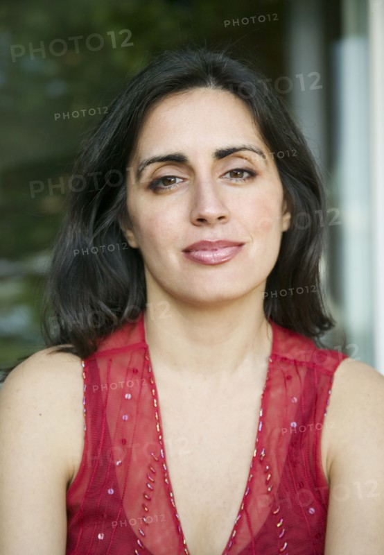 Close up of mixed race woman