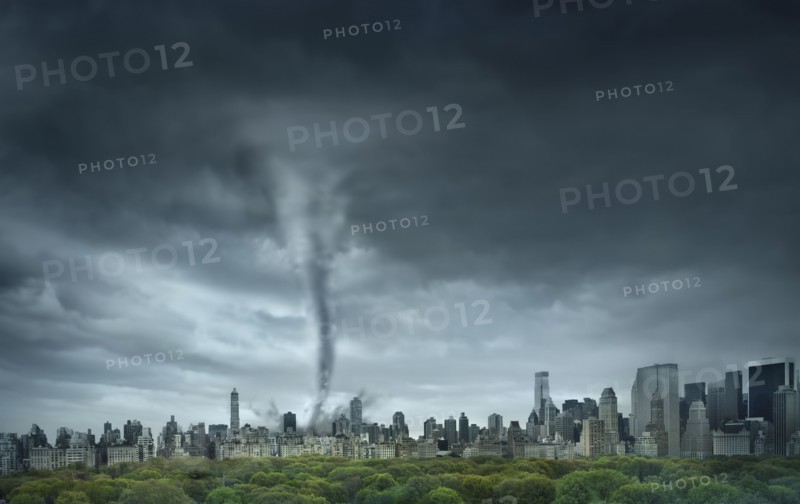 Tornado rolling through New York