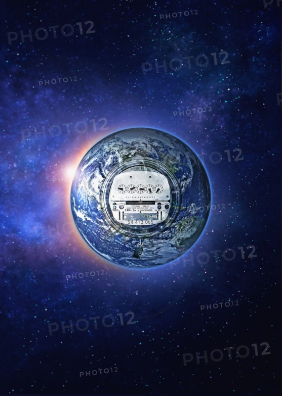Thermostat on Earth in space