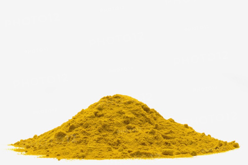 Pile of yellow powder