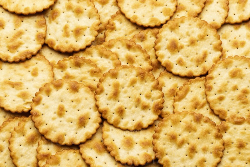 Pile of crackers