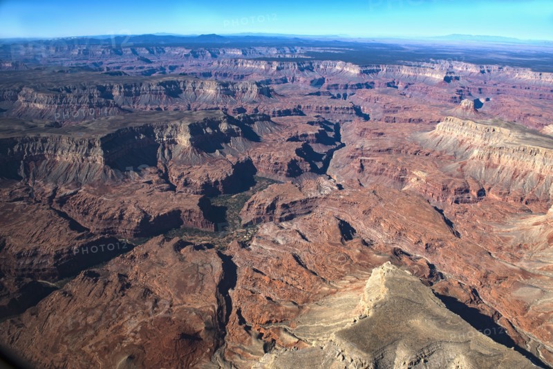 Aerial view of Grand Canyon