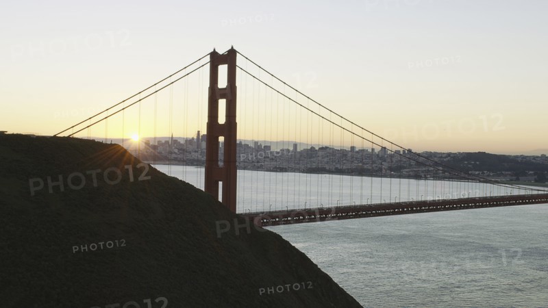 Bridge at sunset