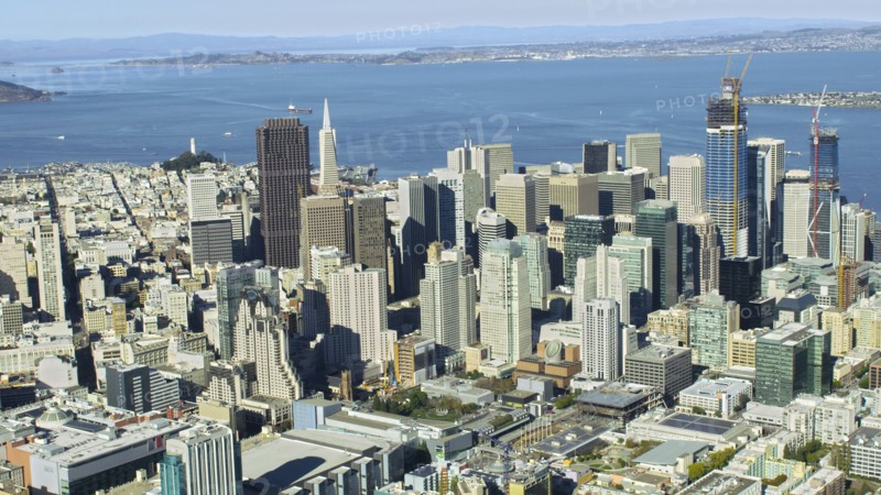 Aerial view of cityscape