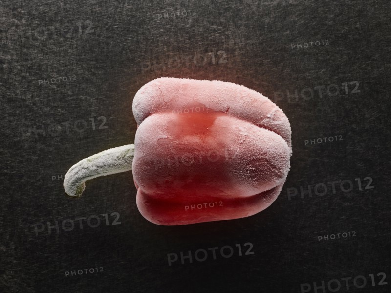 Frozen red pepper
