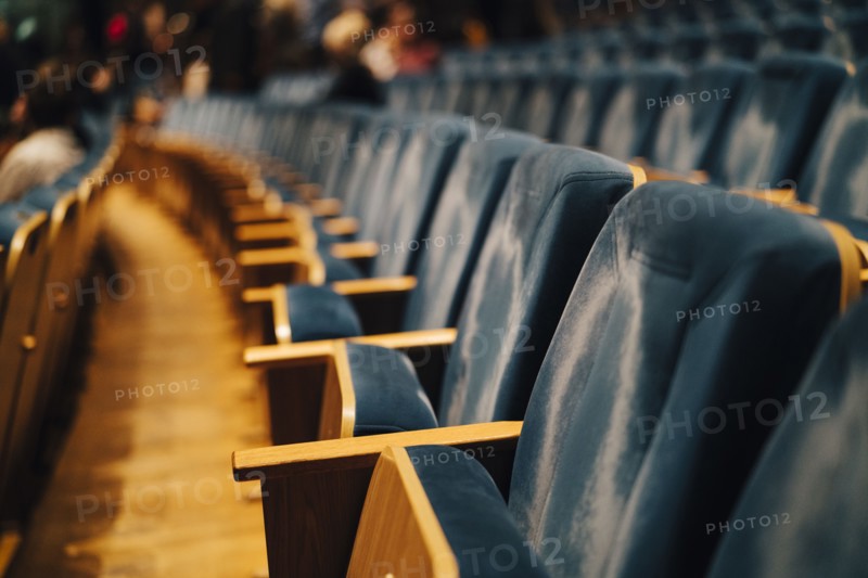 Empty seats in theater