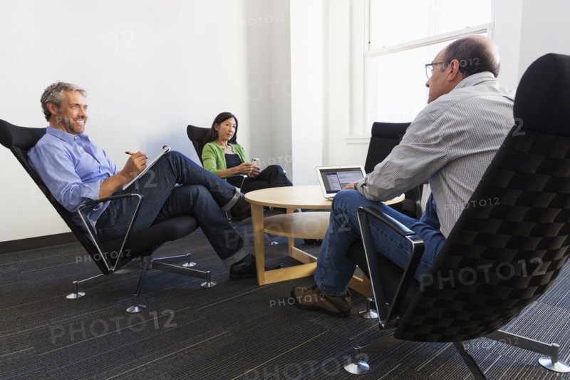Business people working together in office