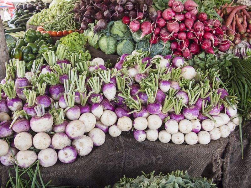 Fresh vegetables for sale in market