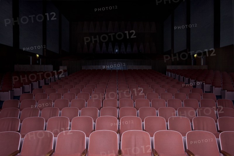 Empty movie theater