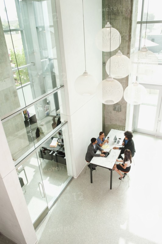 Business people working together in office