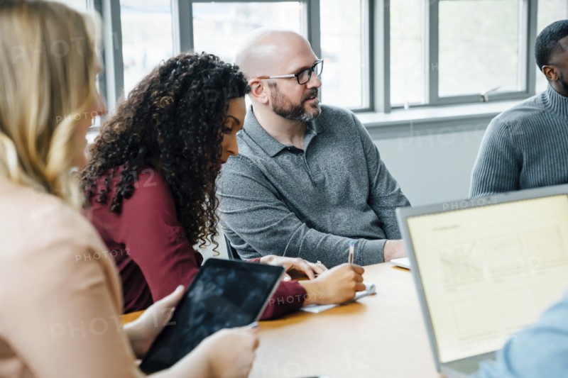 Business people in meeting