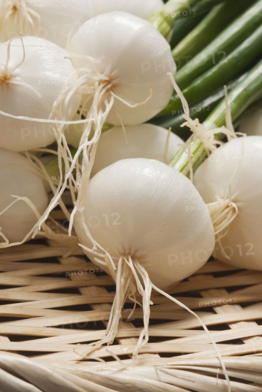 Close up of onions