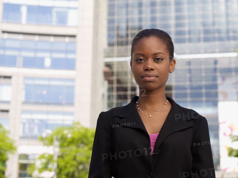 African businesswoman
