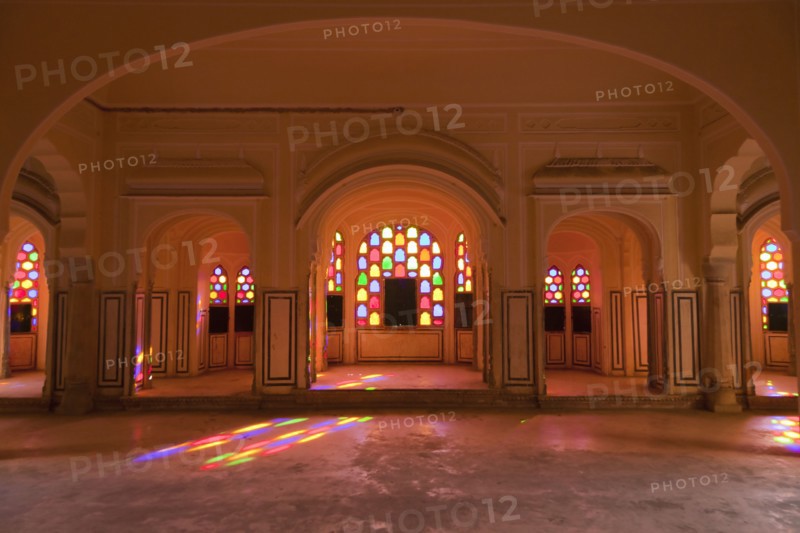 Interior of Hawa Mahal or Palace of Winds
