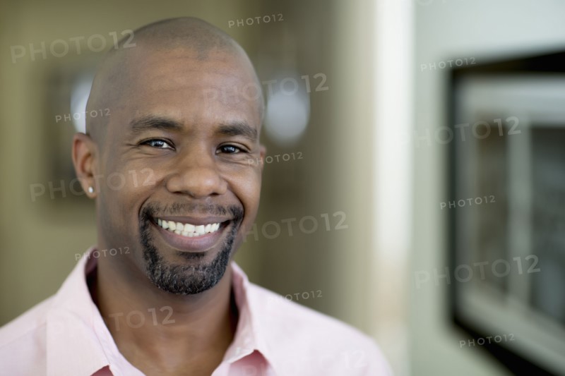 Smiling Black man