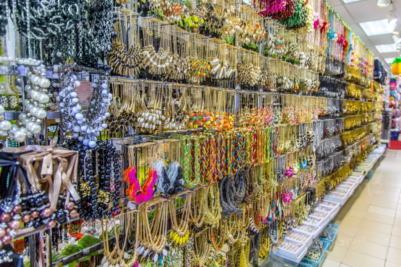 Jewelry for sale in store
