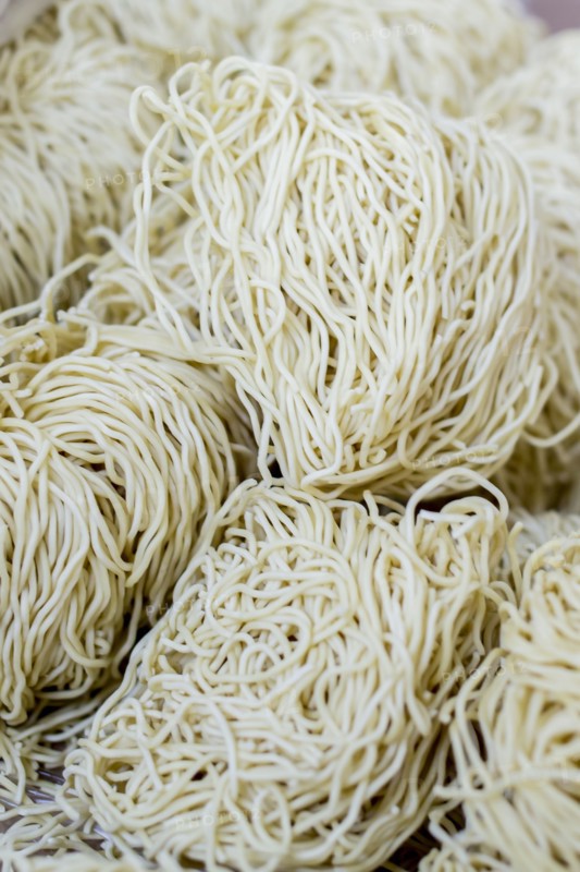 Noodles for sale in market