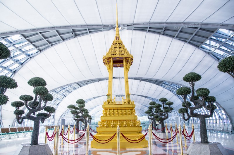 Buddhist shrine in Suvarnabhumi Airport