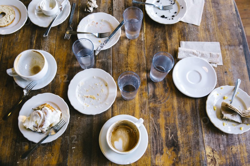 Empty plates