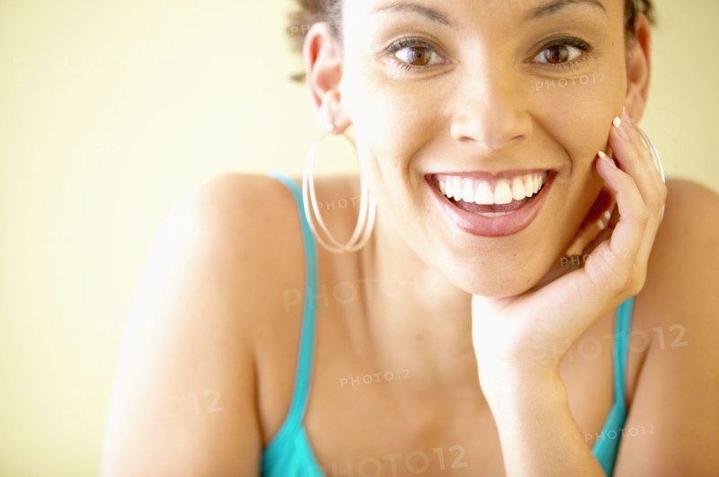 Close up portrait of woman