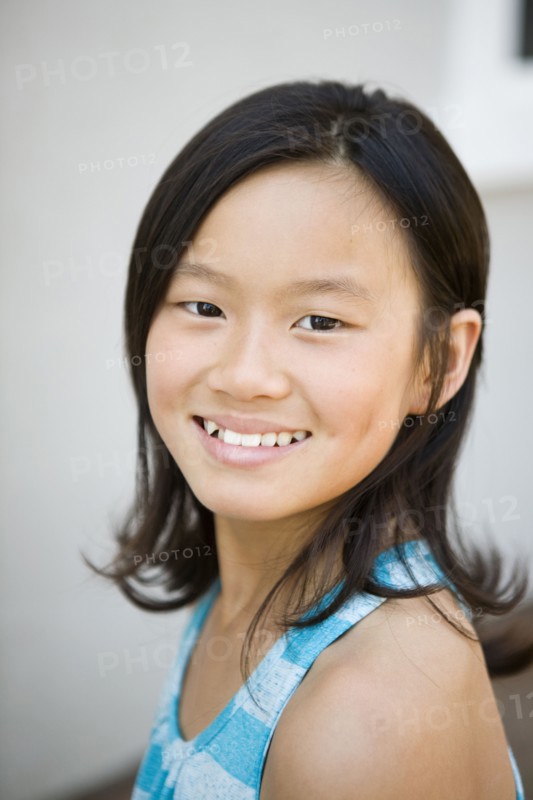 Smiling Chinese girl