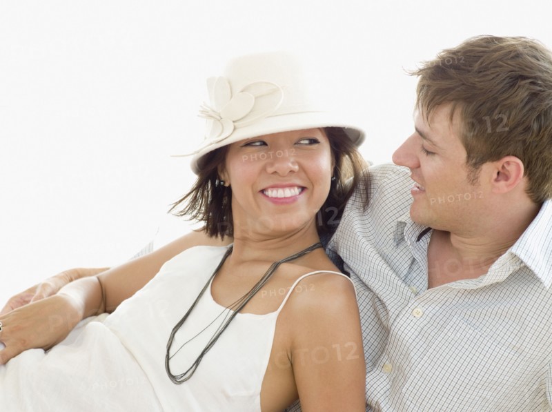 Smiling couple