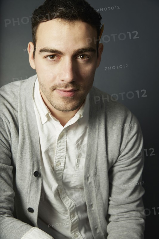 Close up of serious Caucasian man
