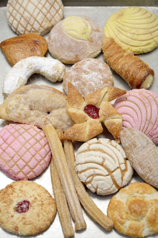 Variety of Hispanic pastries