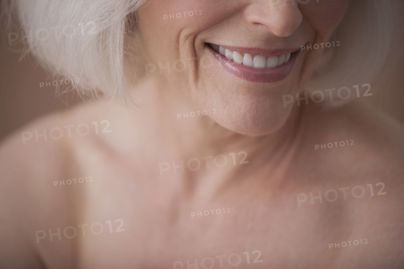 Smiling Caucasian woman