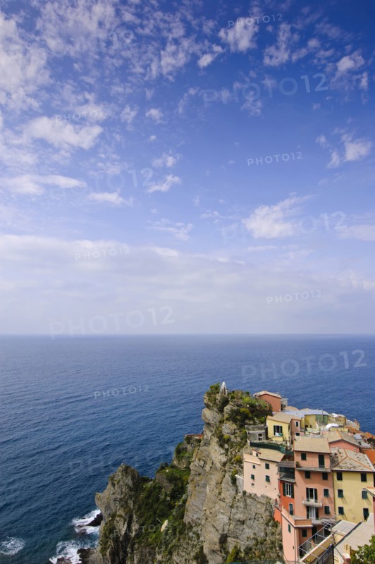 Apartment buildings overlooking ocean