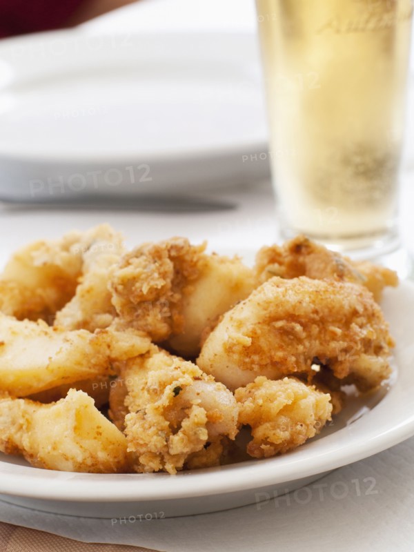Close up of fried Portuguese sardines